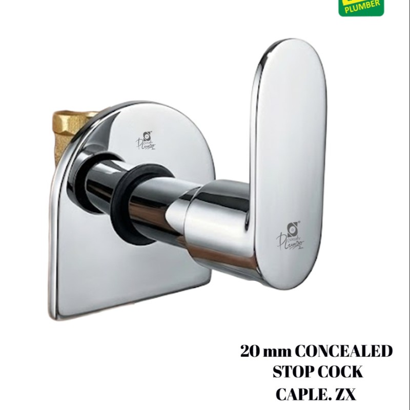 CONCEALED VALVE 3/4 CAPLE LUX/PLUMBER